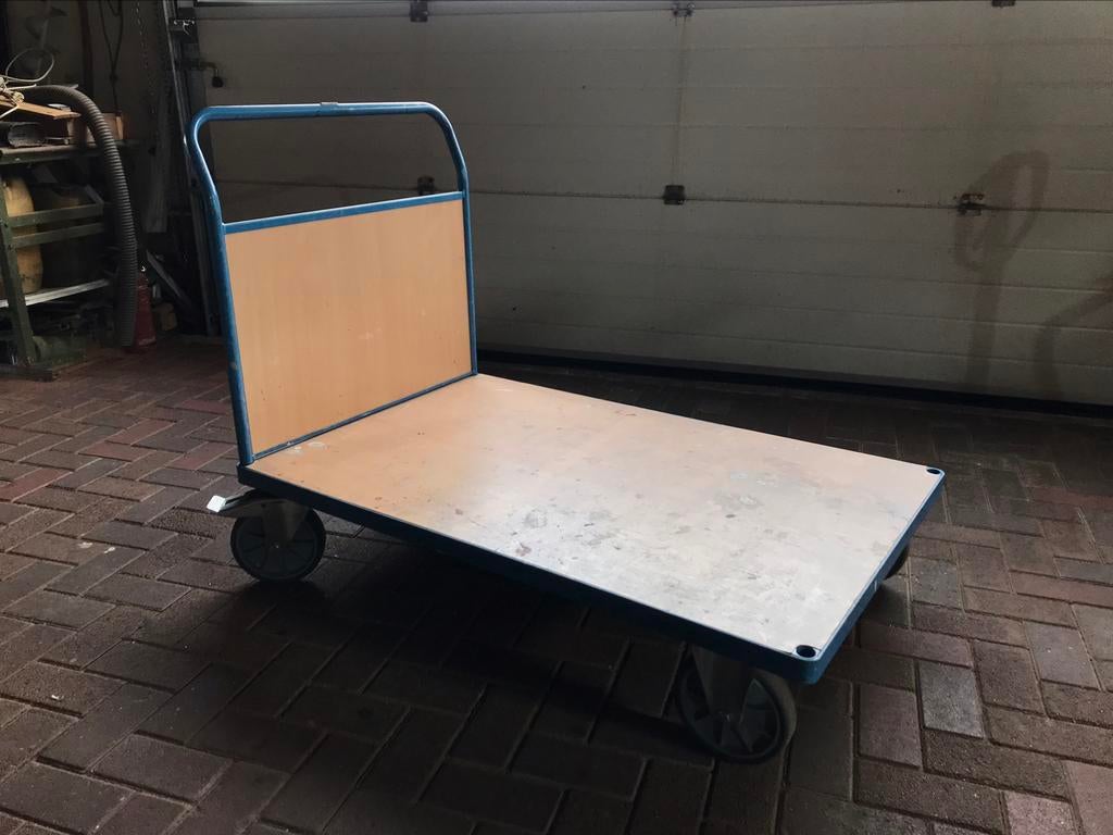 Fetra Kopwandwagen type 2513 1200x800mm, 100 liter of meer, Ophalen of Verzenden, Gebruikt, Transportkar