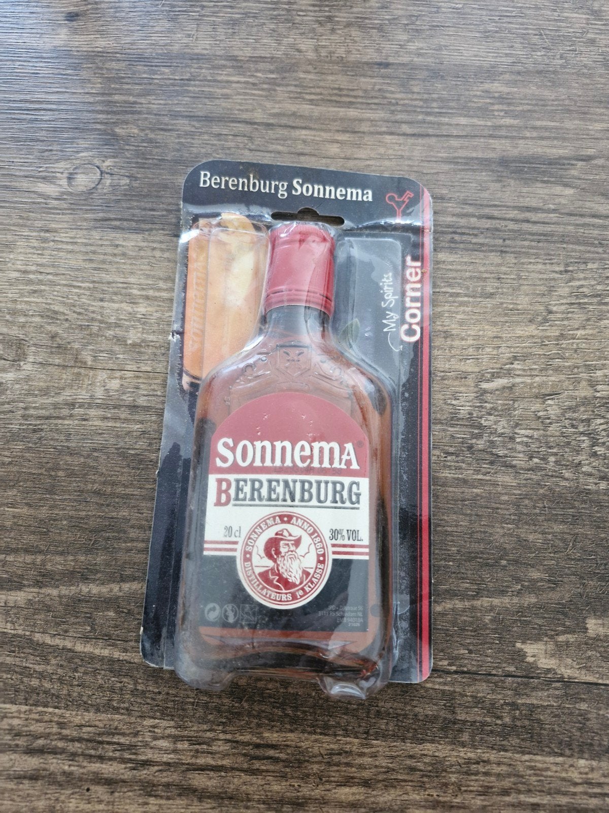 Oude Sonnema Beerenburg in blister verpakking., Verzamelen, Ophalen of Verzenden