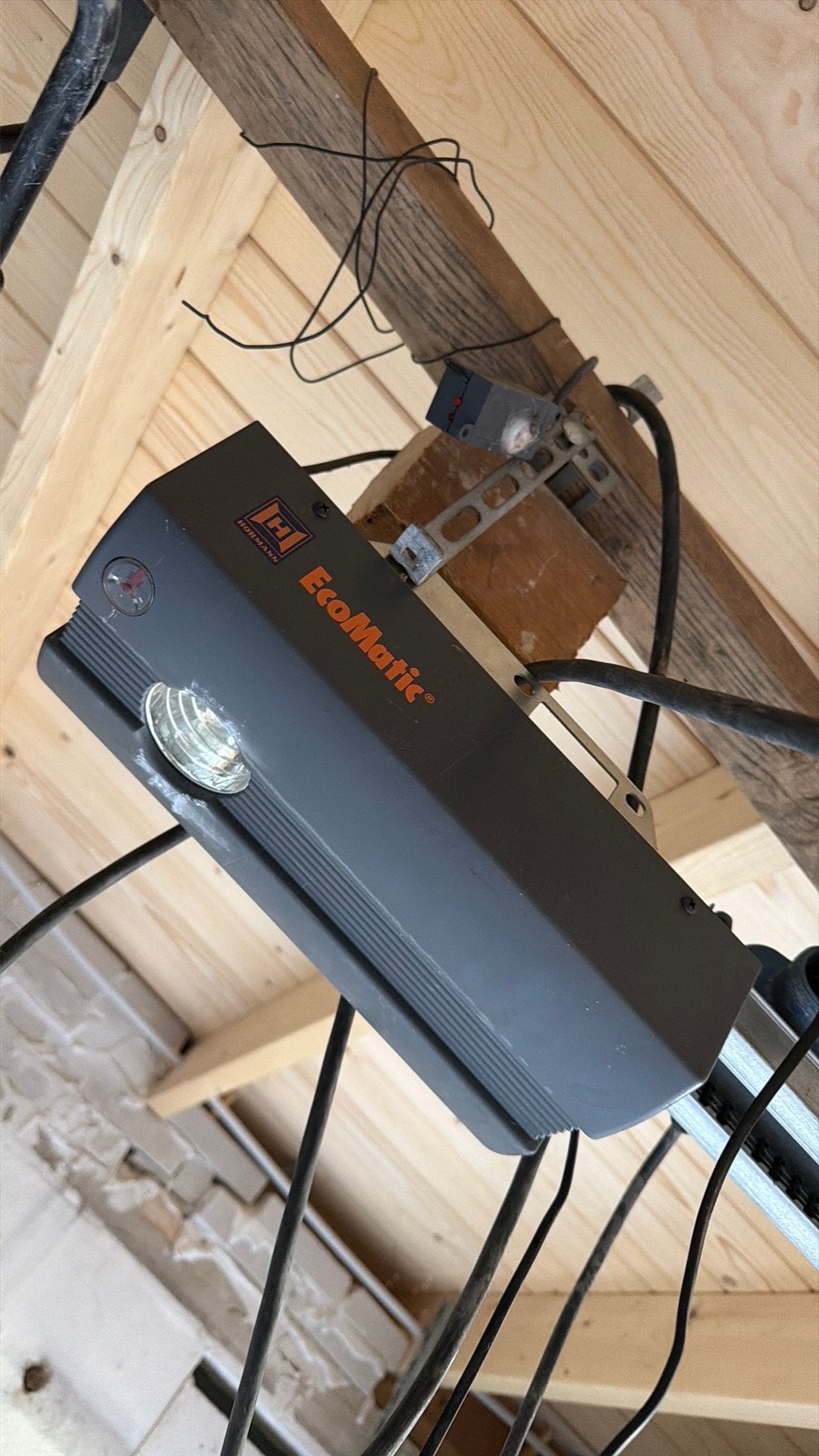 Hormann ecomatic elektrische garagedeur opener, Ophalen, Gebruikt, Garagedeur, 120 cm of meer
