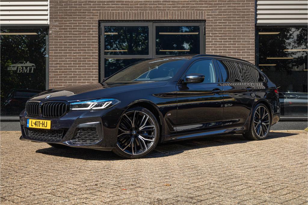 BMW 5 Serie 540i G31 Touring xDrive High Executive M Sport /, Automaat, Gebruikt, Zwart, Vierwielaandrijving