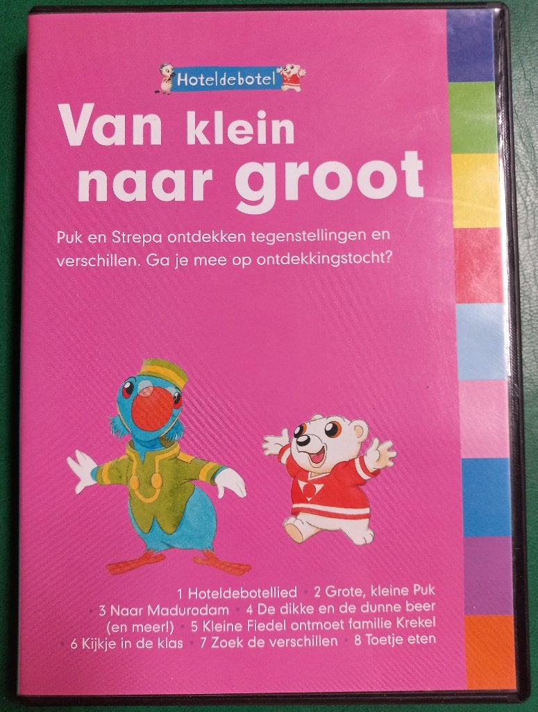 Hoteldebotel - Van klein naar groot, Animatie, Alle leeftijden, Tv-serie, Zo goed als nieuw