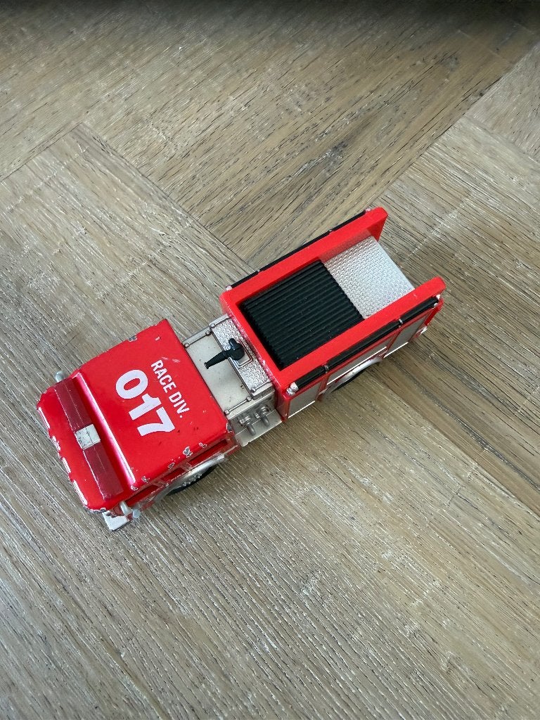 Heel goed Disney Cars diecast brandweer auto Race Div 017, Ophalen of Verzenden, Gebruikt