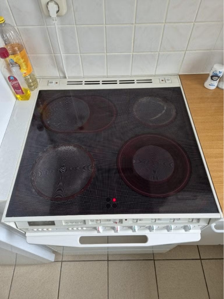 BOSCH oven/magnetron-combinatie + keramische kookplaat, Ophalen, Gebruikt, Keramisch, 4 kookzones