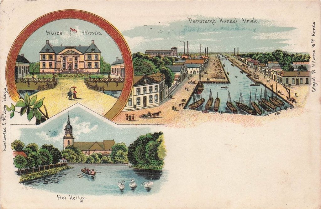 702-111-013 Almelo, Verzenden, Voor 1920, Overijssel