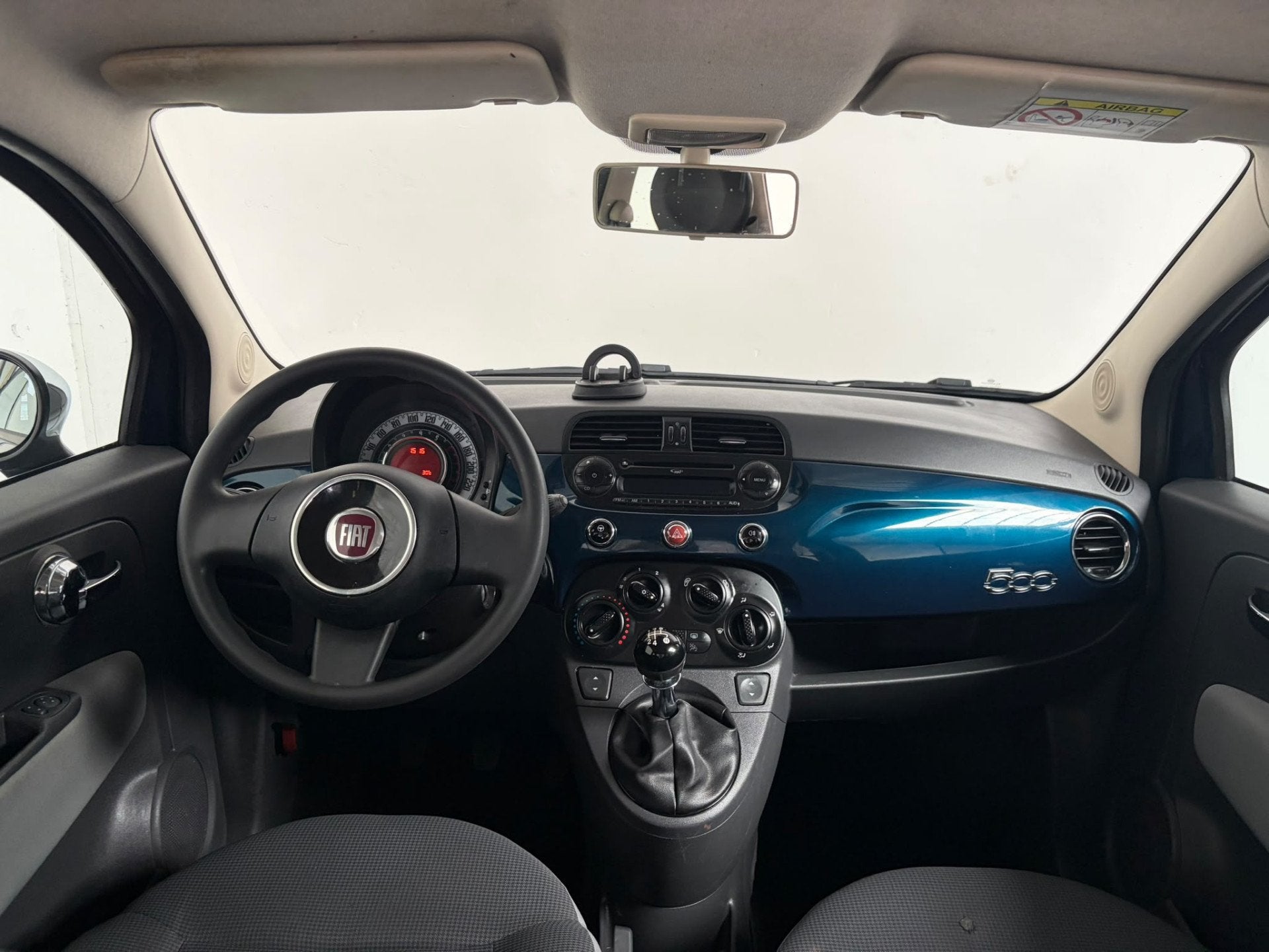 Fiat 500 1.0 TwinAir Pop. Airco! (bj 2014), Voorwielaandrijving, Gebruikt, Euro 6, 840 kg