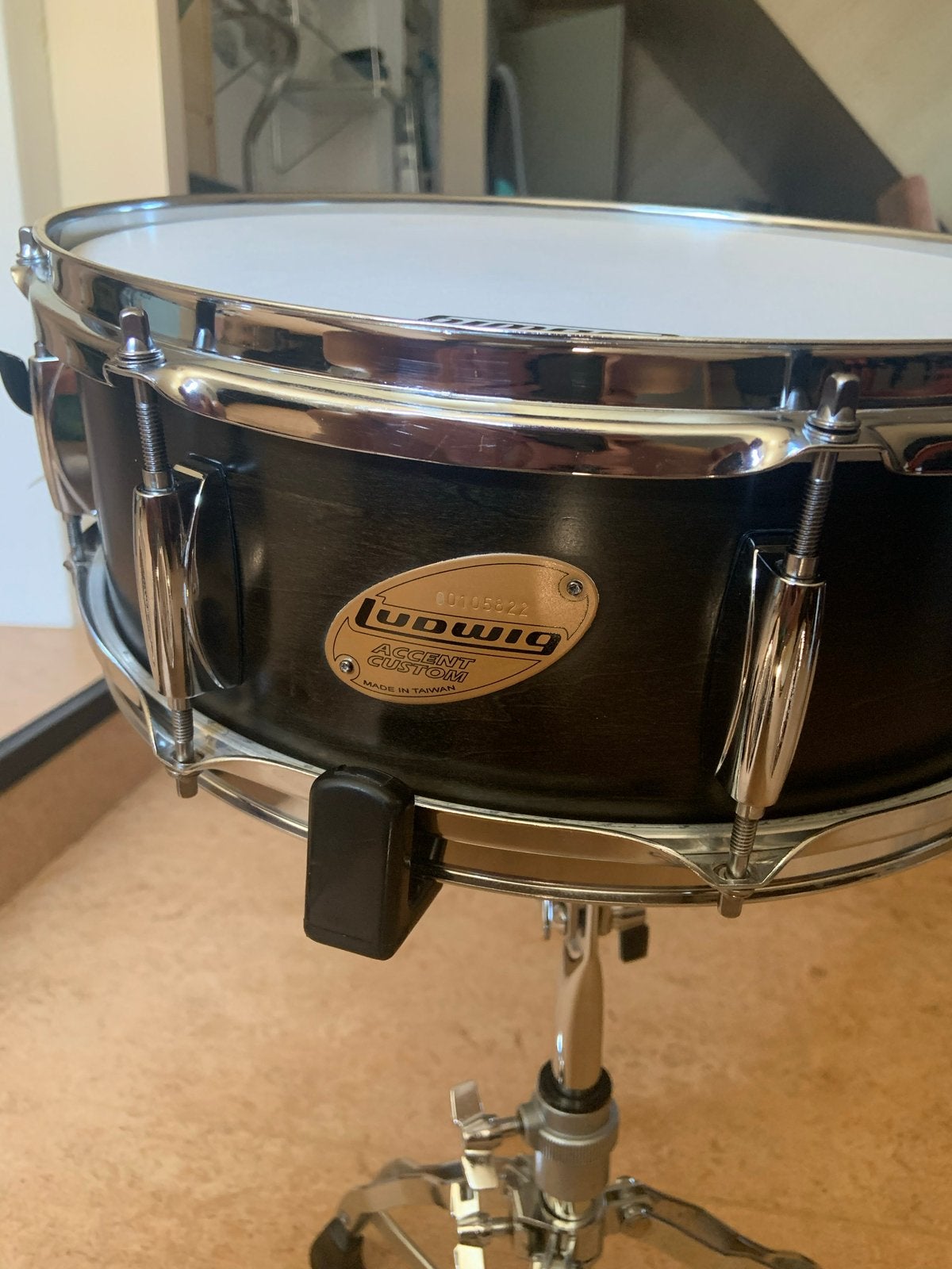 Ludwig Accent Custom Snare Drum 14x4,5” - Zo goed als nieuw, Muziek en Instrumenten, Ophalen of Verzenden, Zo goed als nieuw, Ludwig