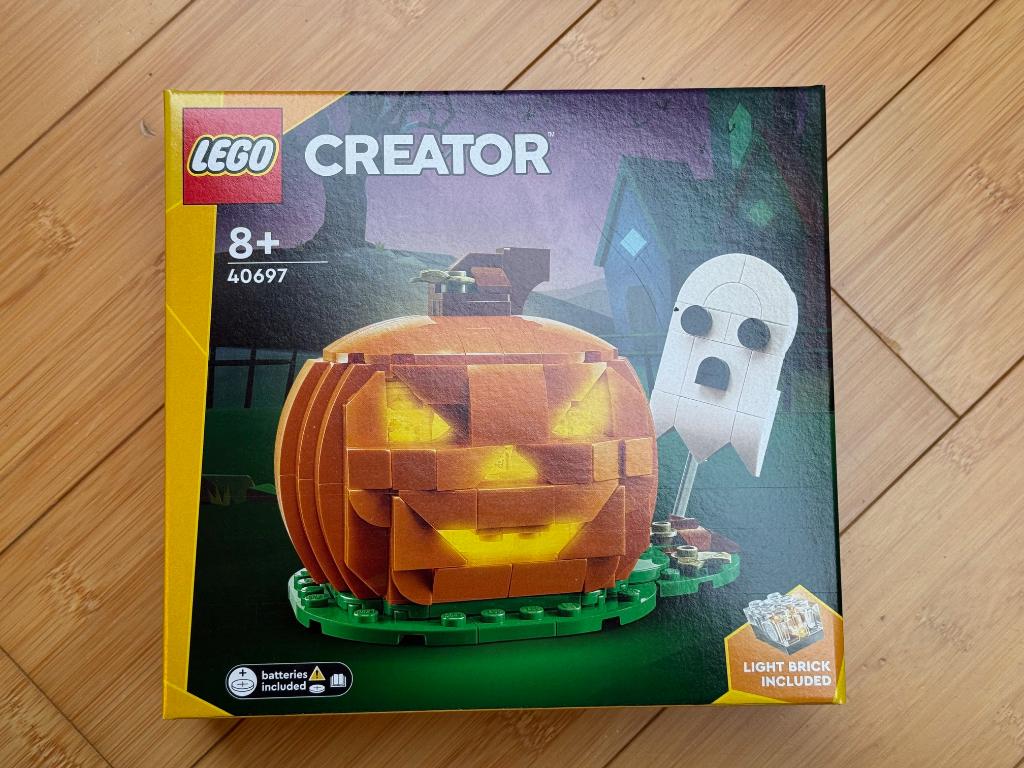 LEGO 40697: Halloweenpompoen, Nieuw, Ophalen of Verzenden, Creator, Compleet