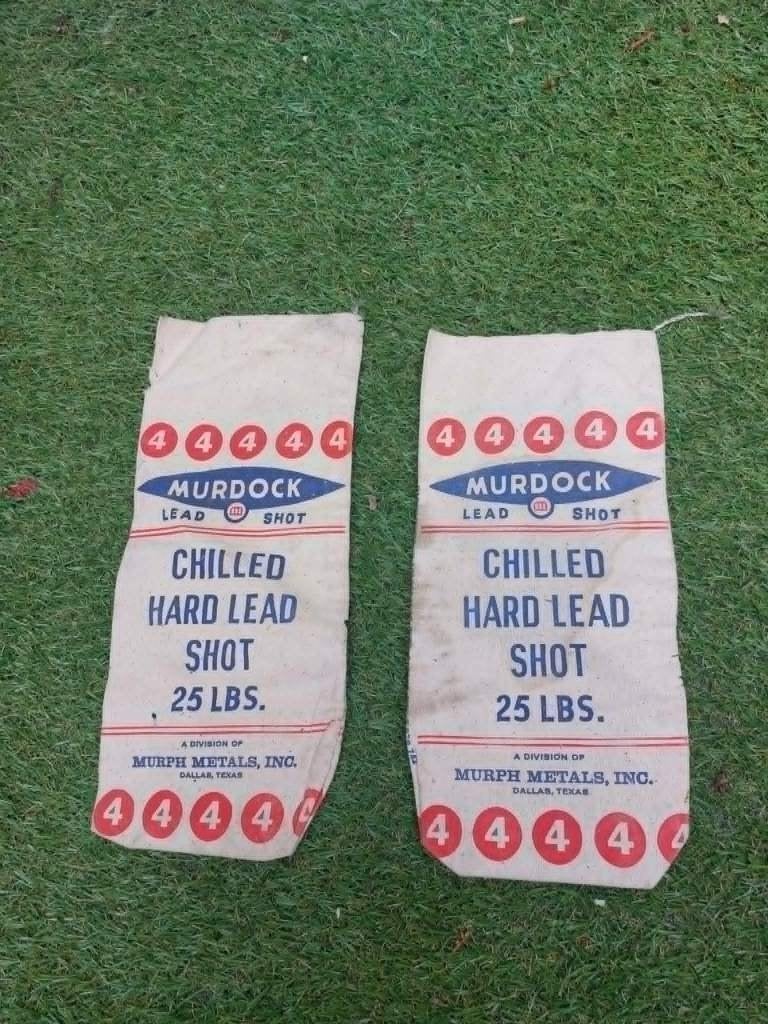 U.S Murdock Lead Shot Canvas Munitiezakken, Ophalen of Verzenden, Overige soorten, Amerika, Overige typen