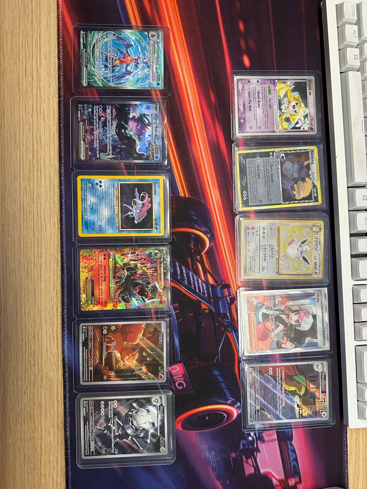 Pokémon Kaarten, Verzenden, Gebruikt, Meerdere kaarten, Foil