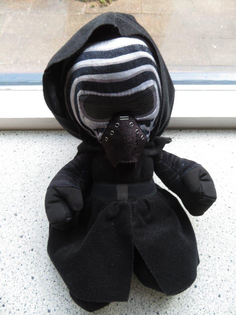 Kylo Ren van Star Wars merk Joy Toy meet ca 30 cm, Overige typen, Zwart, Ophalen of Verzenden, Zo goed als nieuw