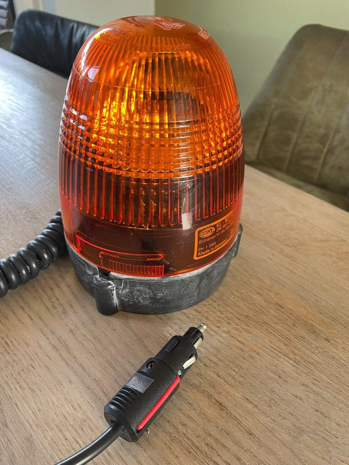 zwaailicht- auto- oranje, Ophalen of Verzenden, Gebruikt