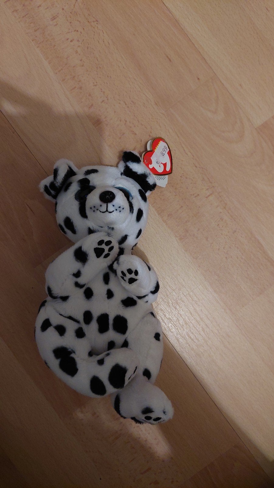 Schattige Ty Beanie Boo Dalmatische Hond Knuffel, Overige karakters, Middelgroot (20 tot 80 cm), Meerkleurig, Ty