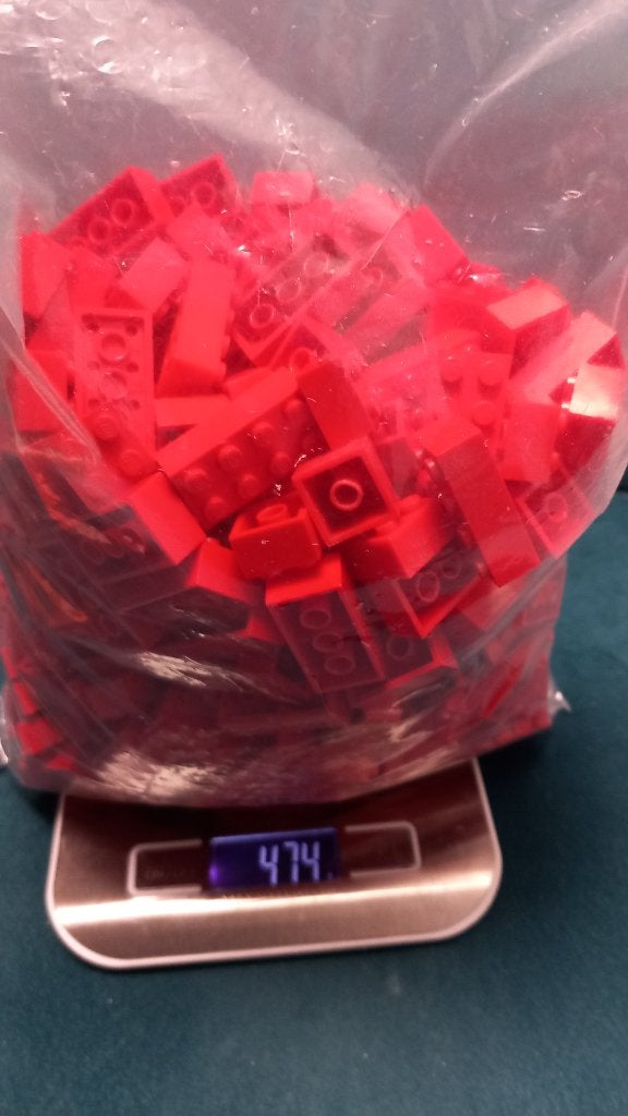 Lego Rode bouwsteentjes, Kinderen en Baby's, Speelgoed | Duplo en Lego, Ophalen of Verzenden, Gebruikt, Lego