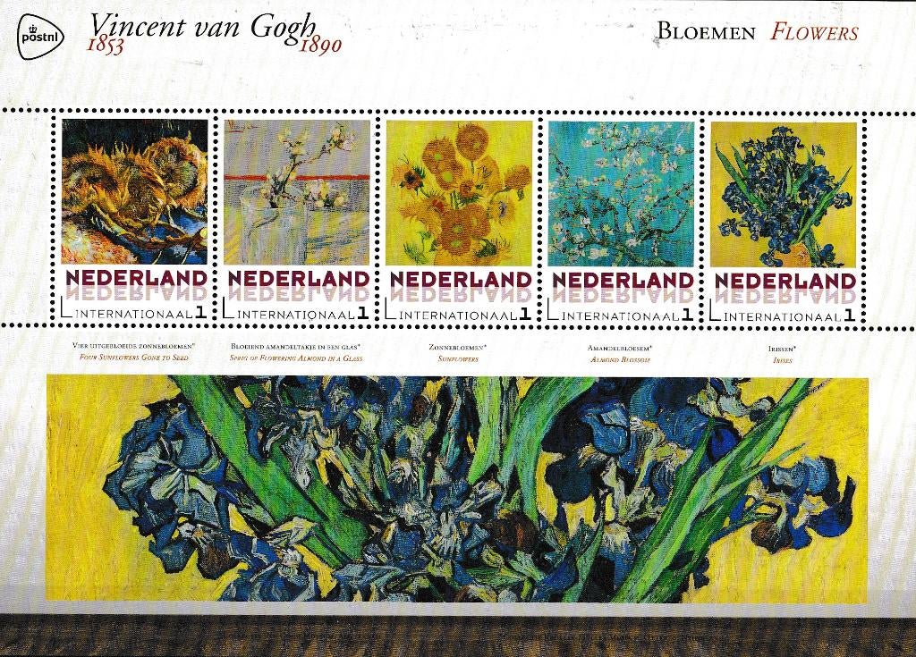 Vincent van Gogh – Bloemen – 3197-E-1, Verzenden, Na 1940, Postfris