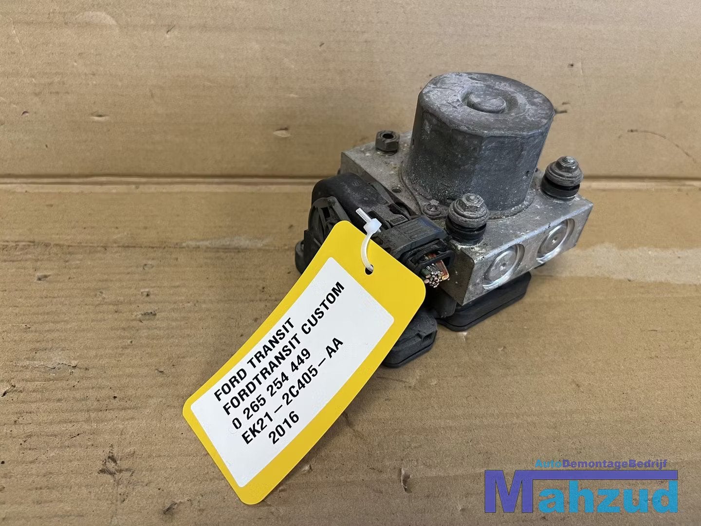 FORD TRANSIT CUSTOM ABS Pomp EK212C405AA 2013-2019, Gebruikt, Info@ford.com, Ophalen of Verzenden, Ford