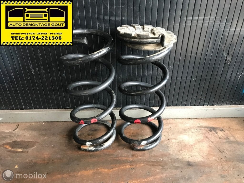 Nissan 350Z ('03-'09) Veer Spiraalveer Set Achter 2x, Gebruikt, Ophalen of Verzenden, Nissan, Nissan