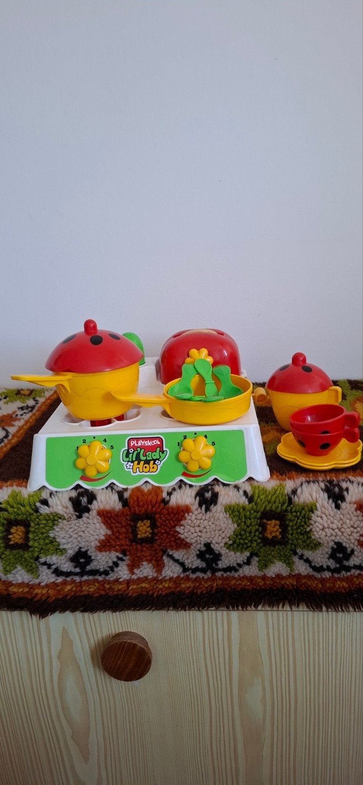 Playskool Kooksetje met Pannetjes en Bestek, Ophalen