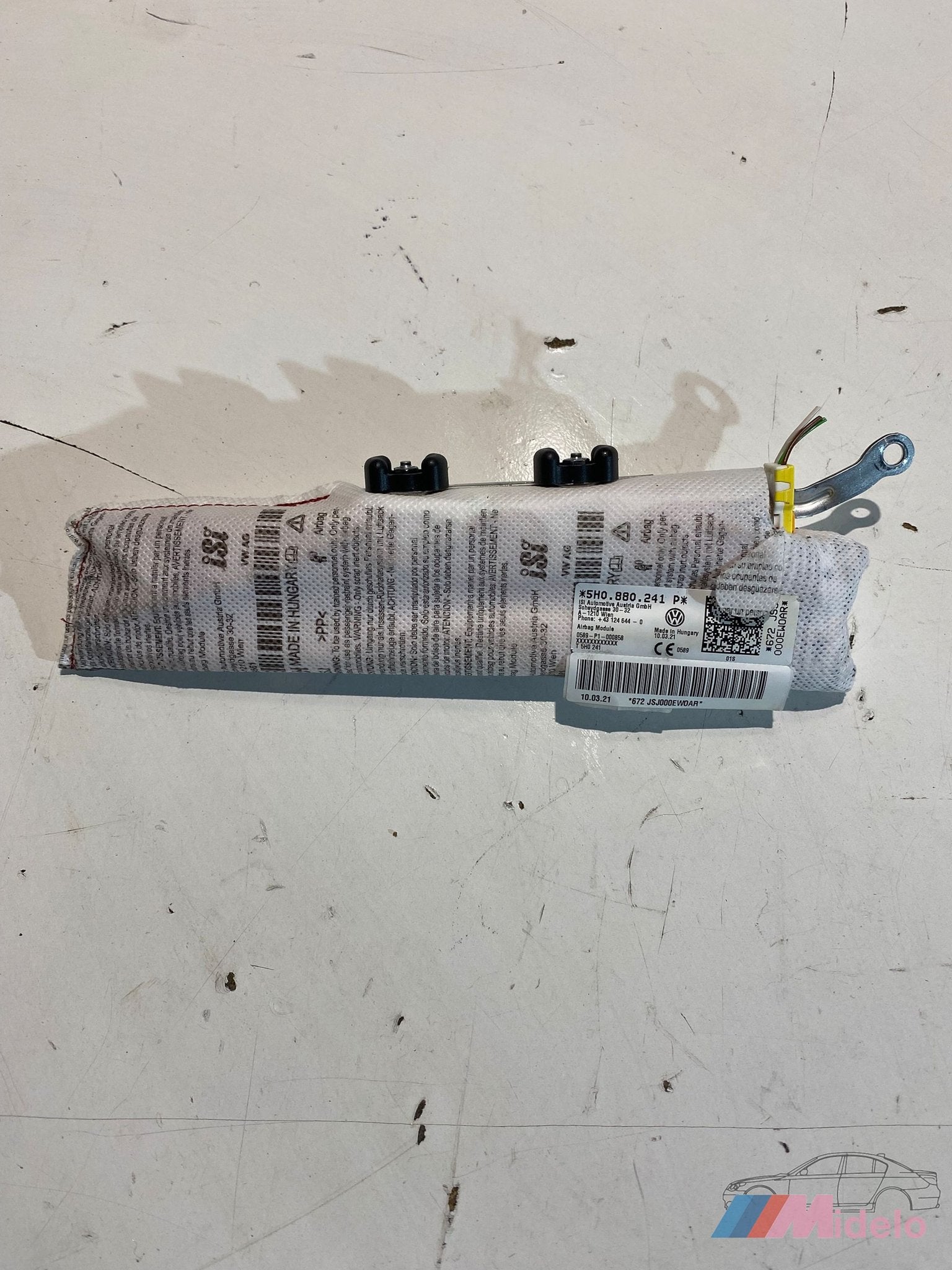 VW GOLF VIII STOEL AIRBAG LINKS 5H0880241P, Gebruikt, -, Volkswagen, -