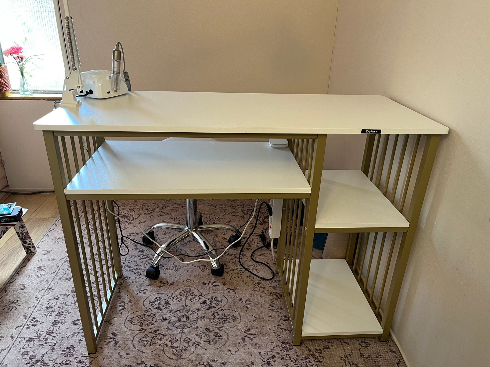 Nagelsalon tafel/bureau, Ophalen, Overige typen, Gebruikt, 110 cm