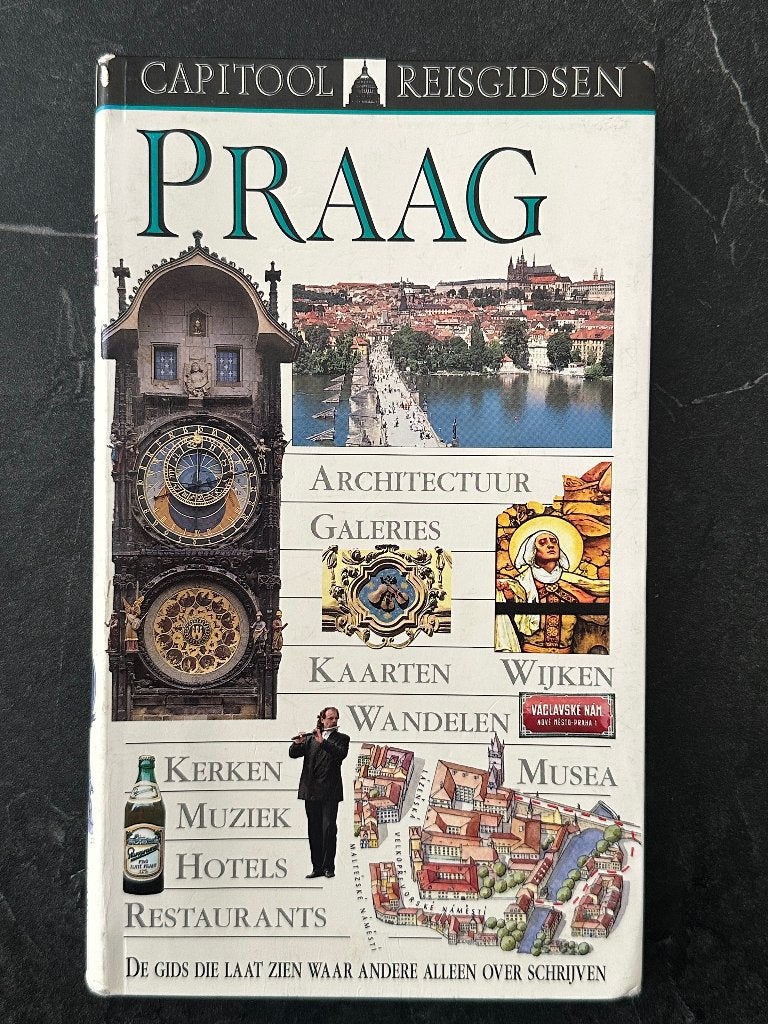 Praag, Capitool reisgidsen, Capitool, Verzenden, Europa, Zo goed als nieuw