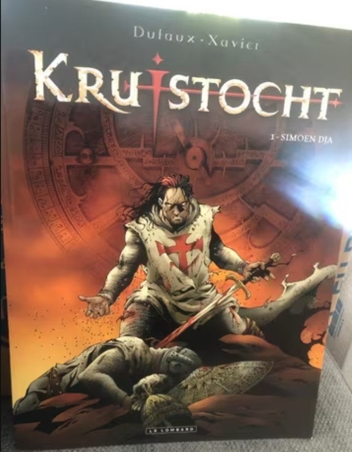 simoen dja kruistocht c3, Boeken, Eén stripboek, Ophalen of Verzenden, Zo goed als nieuw