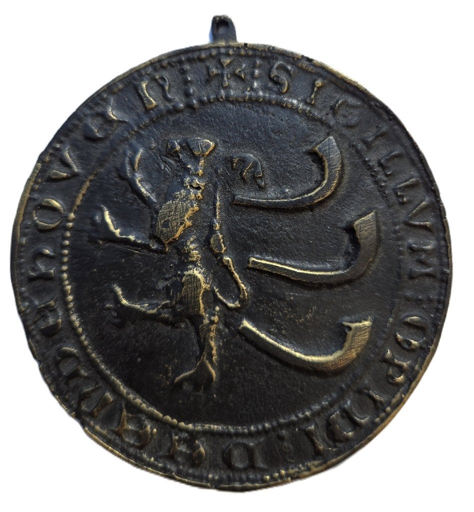 Bronzen herdenkingspenning / stadszegel Eindhoven 1979 95gr, Ophalen of Verzenden, Zo goed als nieuw
