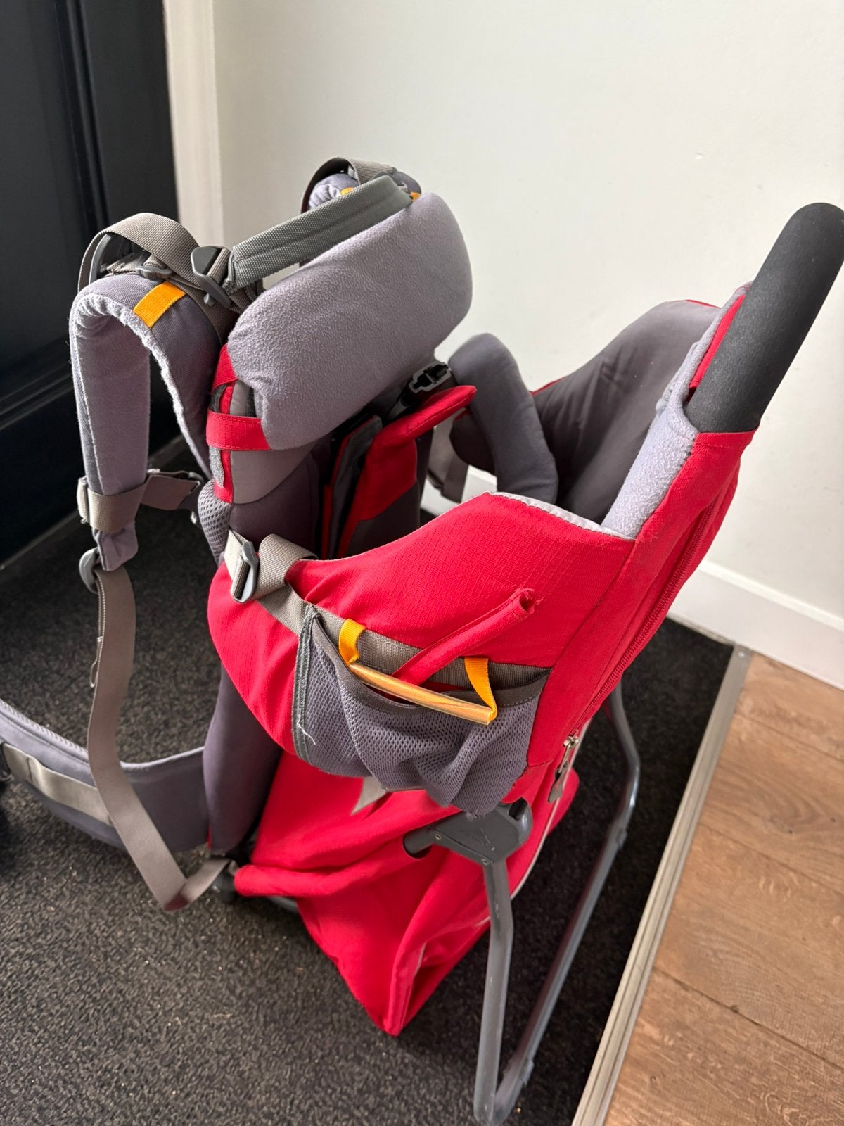 Vaude rugdrager voor kind - Ideaal voor wandelingen, Gebruikt, Rug, Draagzak, Ophalen
