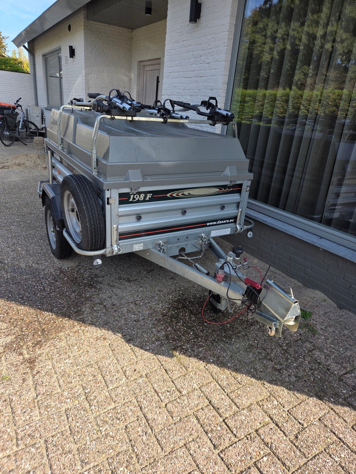 Daxara 198F bagagewagen - Topstaat!, Ophalen, Zo goed als nieuw