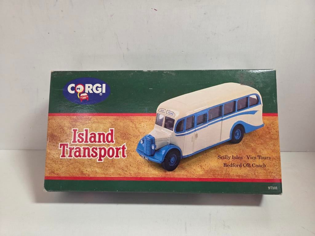 Corgi bus Bedford OB, Hobby en Vrije tijd, Modelauto's | 1:50, Corgi, ., Ophalen of Verzenden, Zo goed als nieuw