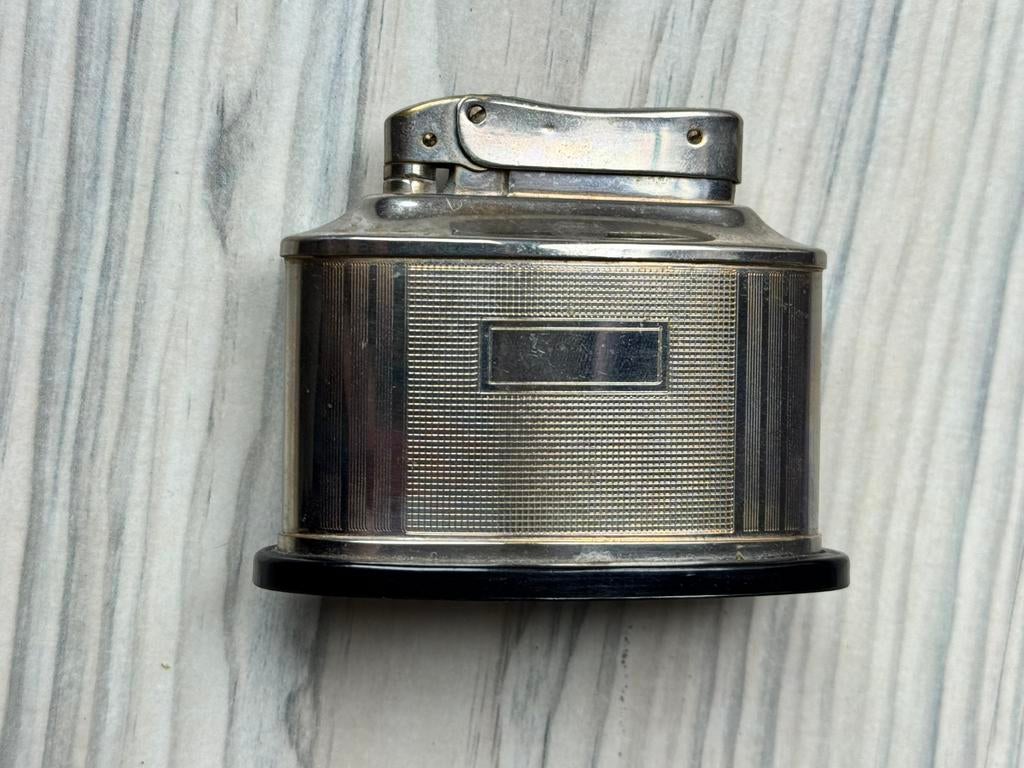 Vintage Fisher zilveren tafelaansteker, Ophalen of Verzenden, Gebruikt, Aansteker