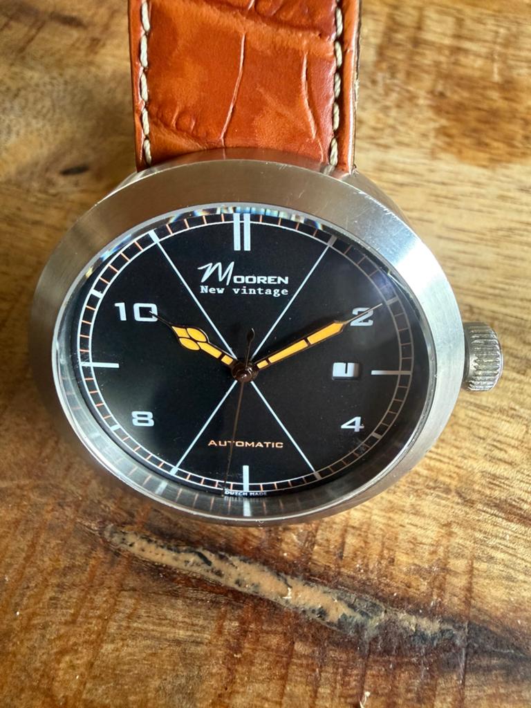 Mick Mooren Automatic NR033 - Swiss Movement - Limited, Sieraden, Tassen en Uiterlijk, Horloges | Heren, Overige merken, Staal