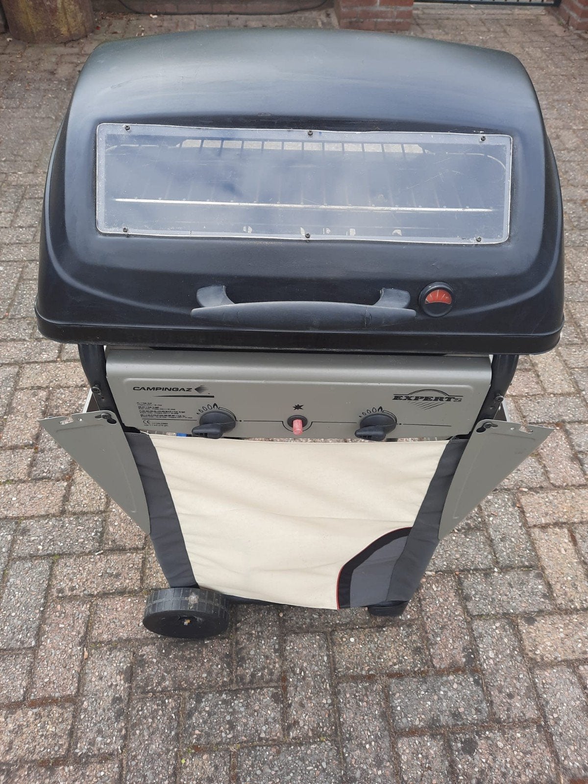 BBQ op gas, Ophalen