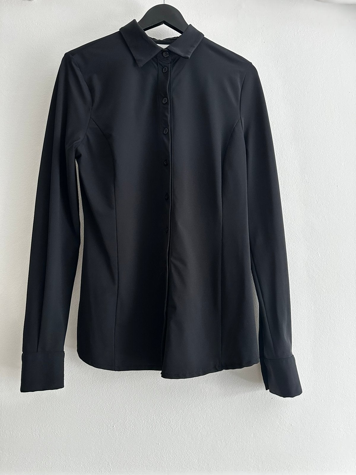 Blouse zwart Helena Hart maat M/L, Kleding | Dames, Ophalen of Verzenden, Gedragen, Maat 38/40 (M), Zwart