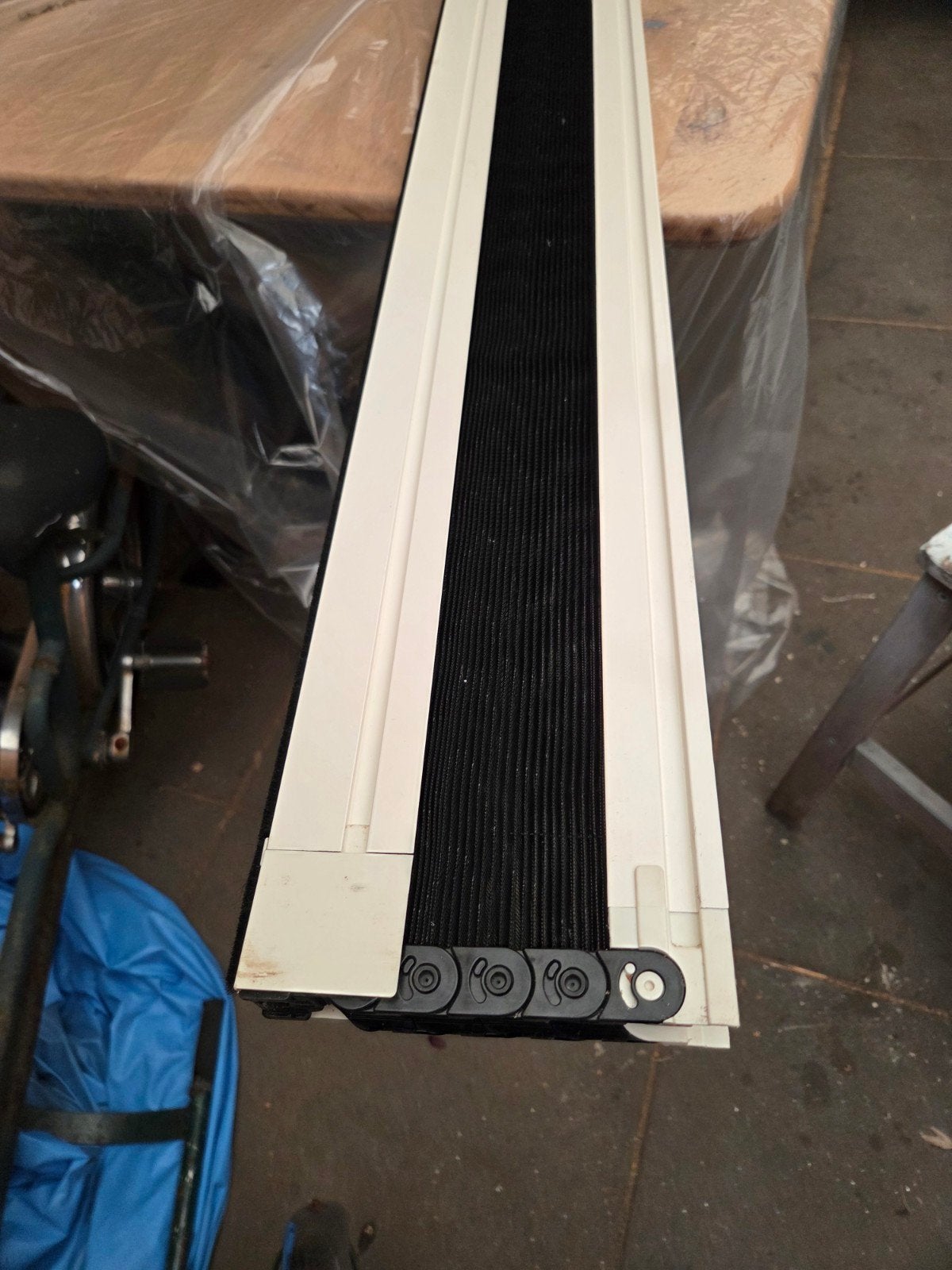 plisse hordeur 229x98cm, Ophalen