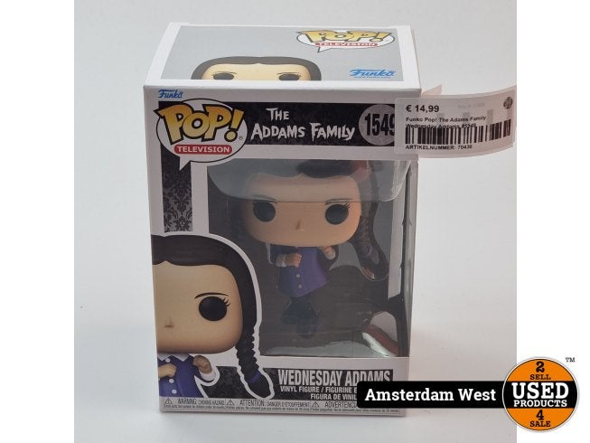 Funko Pop! The Adams Family Wednesday Addams #1549