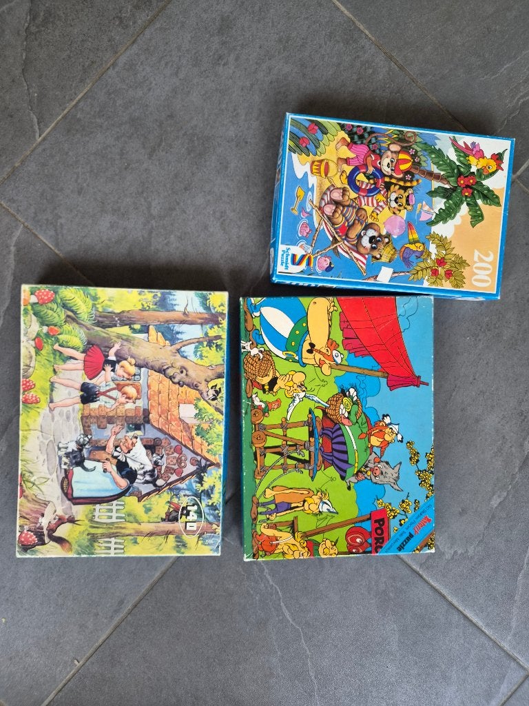Retro puzzels, Ophalen, Gebruikt, Puzzelen