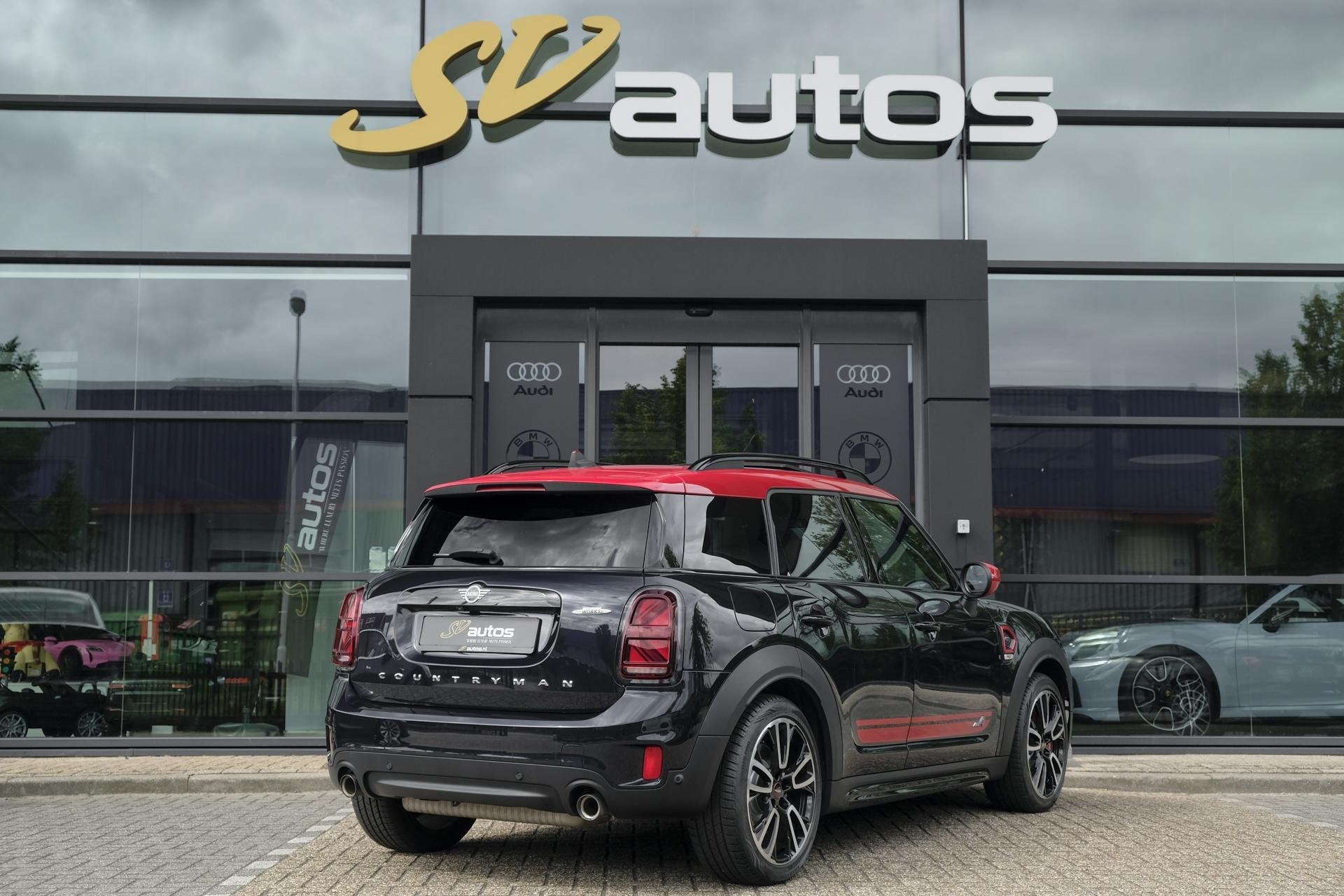 MINI Countryman 2.0 John Cooper Works 306pk ALL4 JCW Panoram, Auto's, Mini, Automaat, 1998 cc, Gebruikt, Leder en Stof