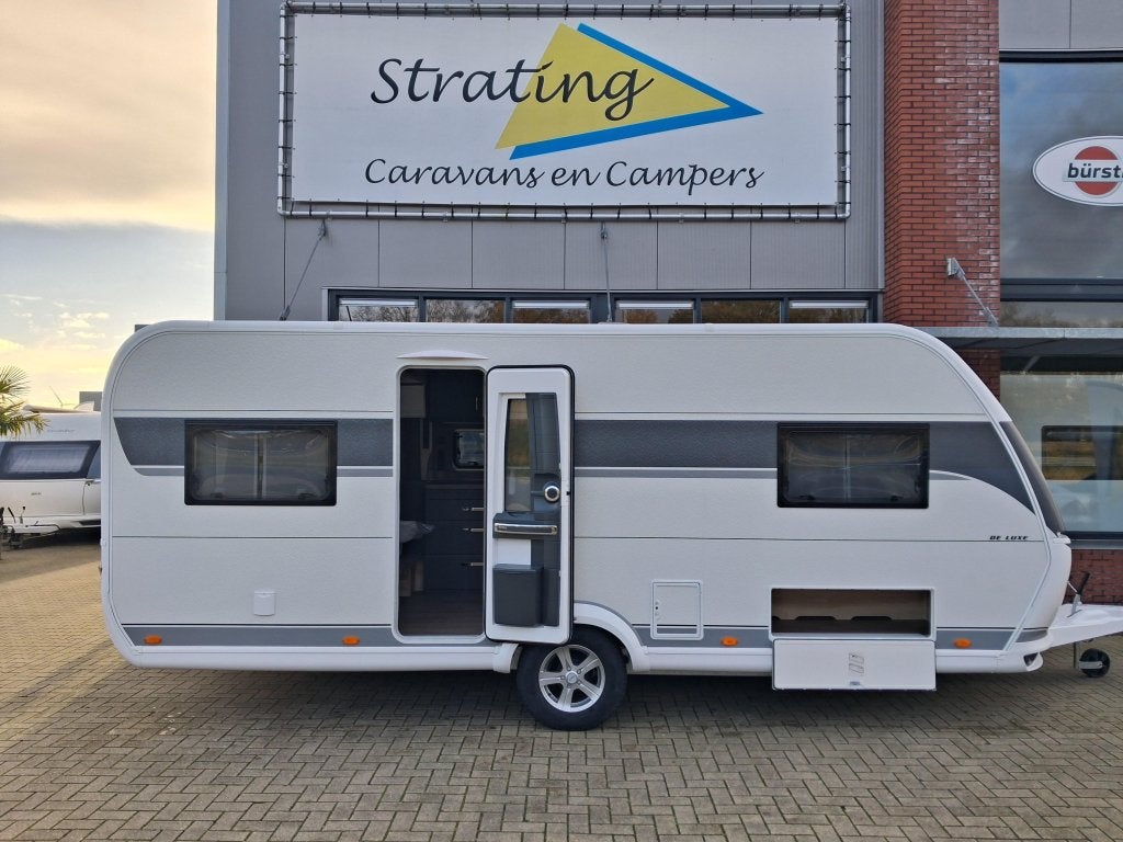 Hobby De Luxe 515 UHL NIEUW!! HEFBED!!, Caravans en Kamperen, Caravans, Schokbreker, Overige typen, Rondzit, Hobby