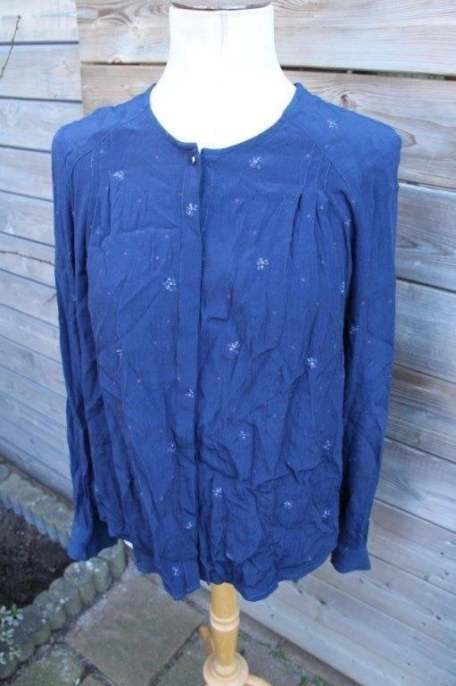 Blouse donkerblauw Sessun mt L Vaste prijs, Blauw, Sessun, Maat 42/44 (L), Ophalen of Verzenden