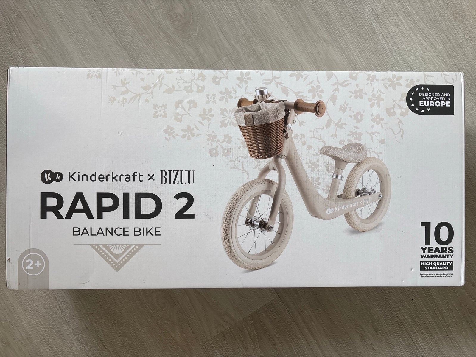 Kinderkraft x BIZUU Rapid 2 Loopfiets - Nieuw in doos, Ophalen of Verzenden, Nieuw