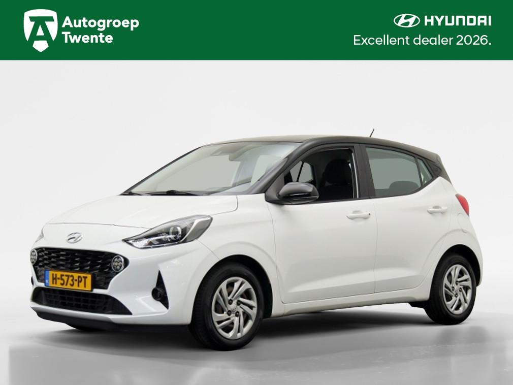 Hyundai i10 1.0 Premium | Navigatie | Clima | Dealer onderho, Voorwielaandrijving, Stof, Gebruikt, 899 kg