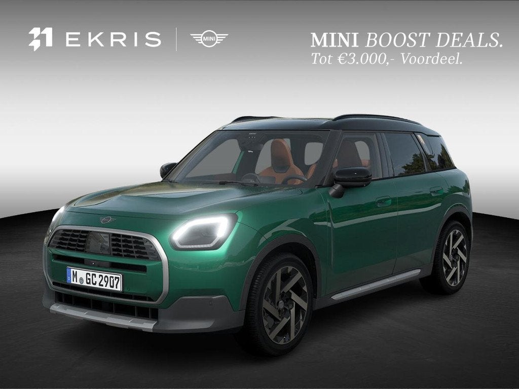MINI Countryman C Pakket L + Favoured Trim | Actie, Stof, Euro 6, Stuurwielverwarming, Nieuw