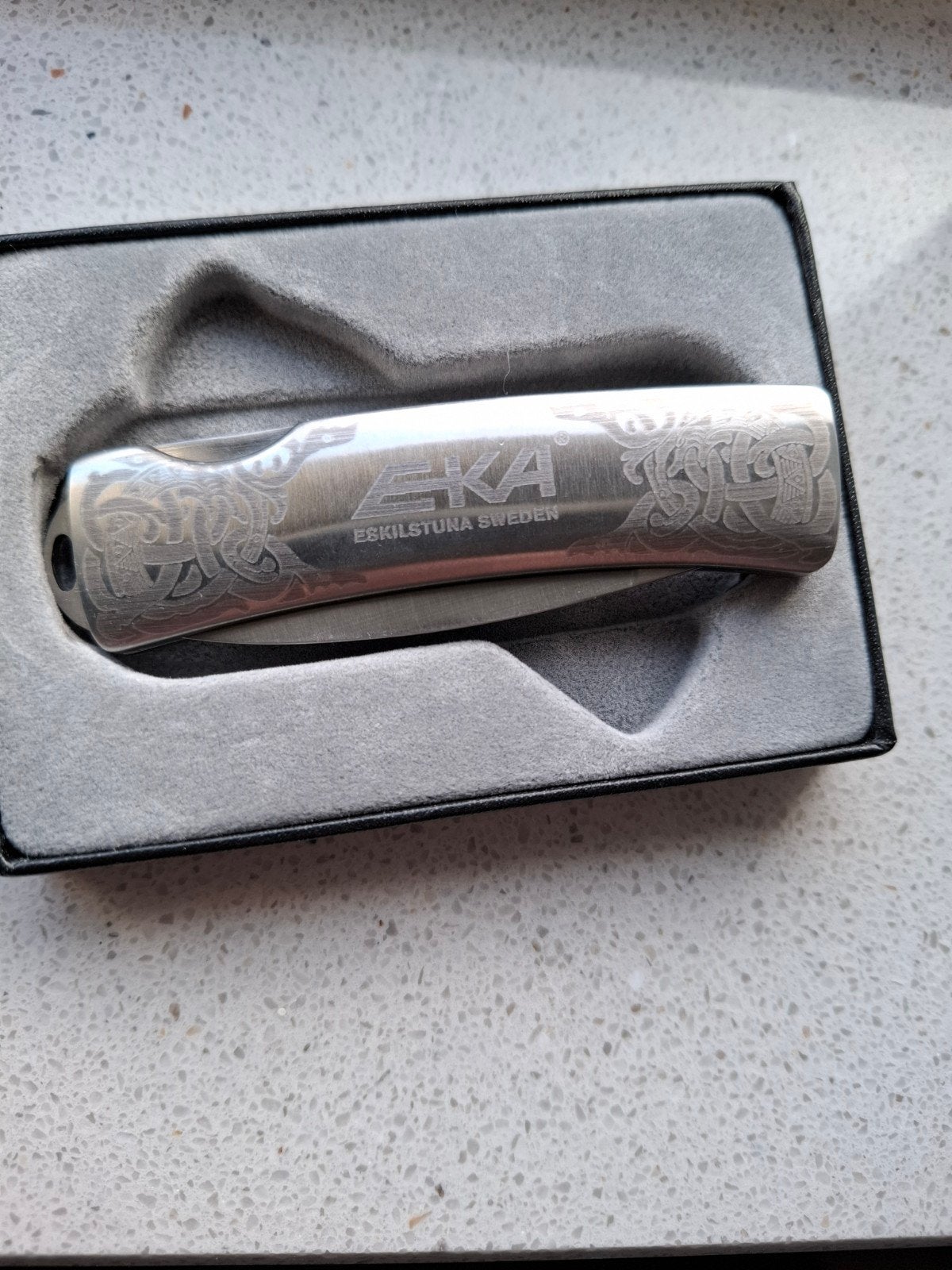 Eka sweden classic 5 rvs mes zakmes, Ophalen of Verzenden, Nieuw
