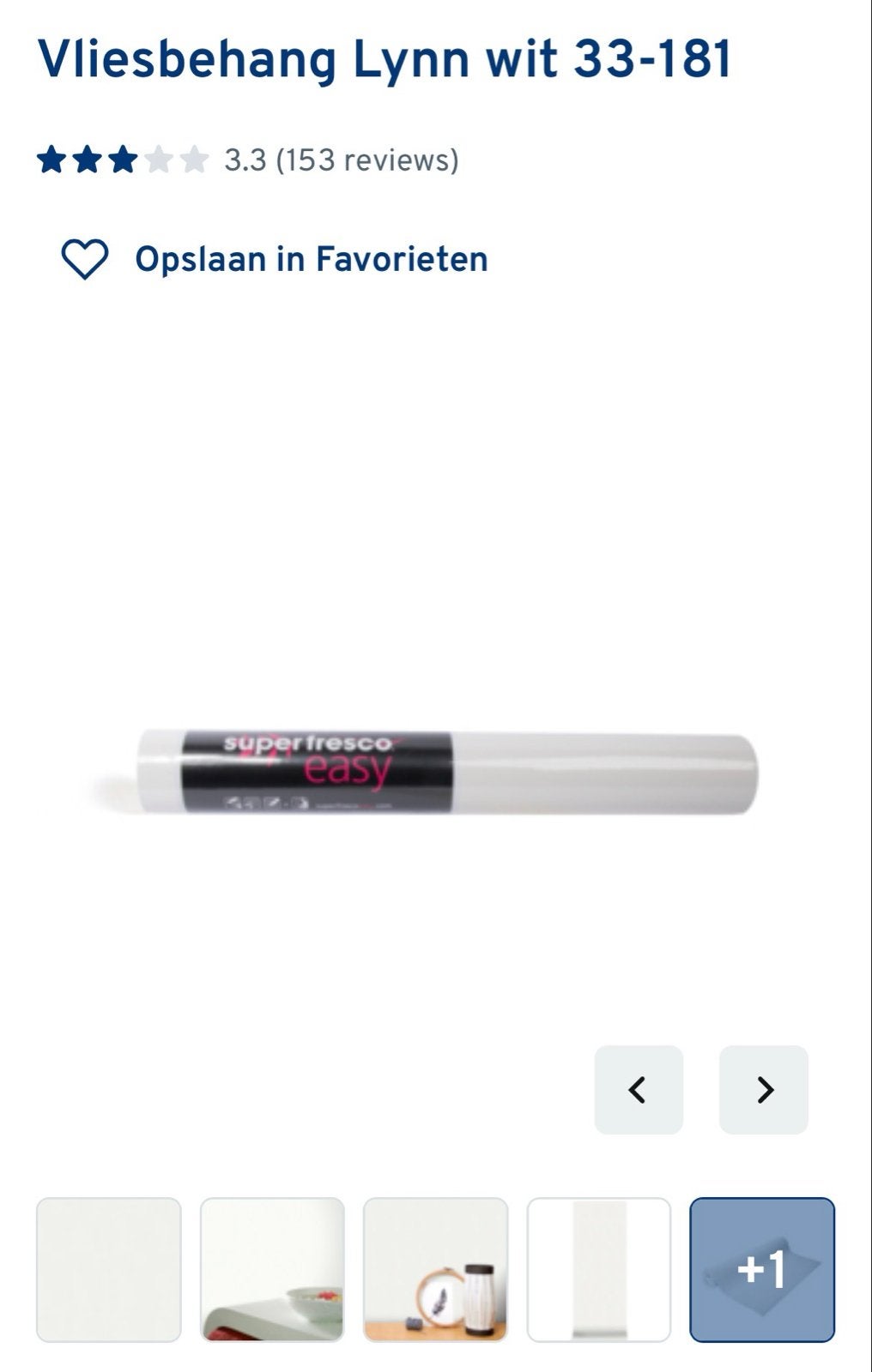 Gamma Vliesbehang Lynn wit 33-181, Ophalen, Overige merken, Wit, Structuur