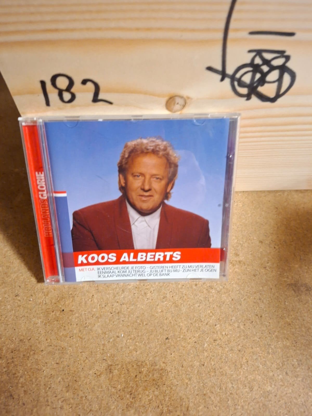 Koos Alberts - Hollands Glorie CD, Ophalen of Verzenden, Gebruikt, Levenslied of Smartlap, Album