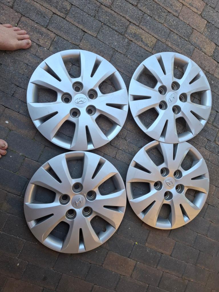 wieldop set 15 inch, Auto diversen, Wieldoppen, Ophalen