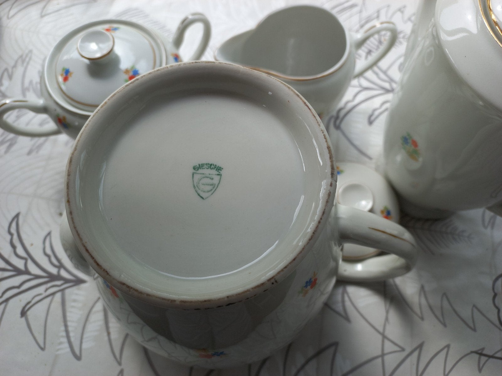 Mooi oud servies uit Tsjechië, Ophalen