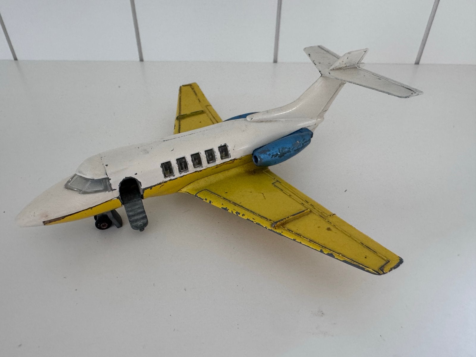 Vintage Dinky Toys Hawker Siddeley 125 Vliegtuig, Ophalen of Verzenden, Gebruikt
