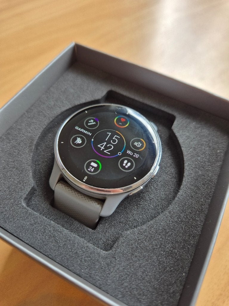 Garmin Venu 2 Plus sporthorloge, Gebruikt, Garmin, Ophalen of Verzenden, Waterdicht