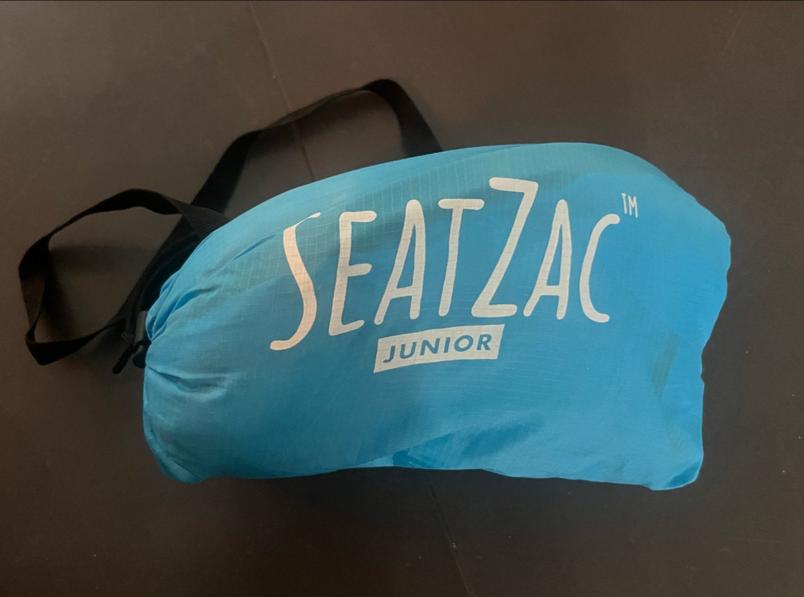 SeatZac Junior opblaasbare zitzak - Blauw, Ophalen of Verzenden, Zo goed als nieuw